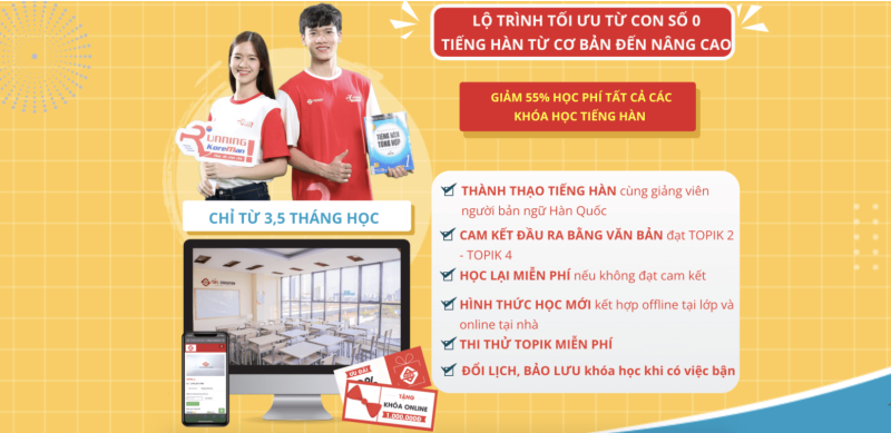 Học tiếng Hàn tại Trung tâm tiếng Hàn SOLF