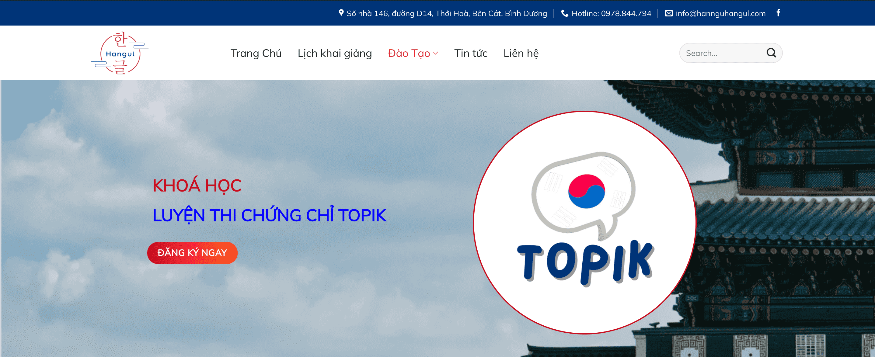 Hàn ngữ Hangul dạy TOPIK 1