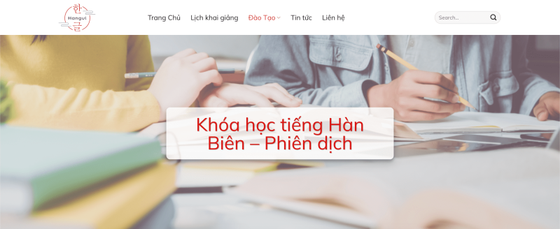 Khoá học tiếng Hàn Biên Phiên Dịch