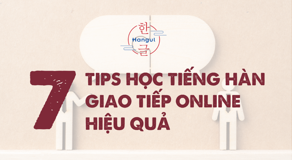 học tiếng hàn giao tiếp online