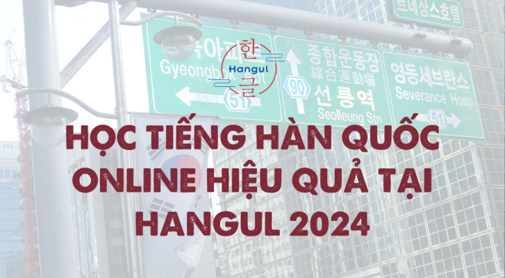 học tiếng hàn quốc online