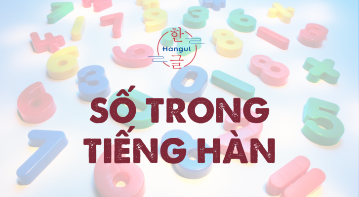 Số Trong Tiếng Hàn